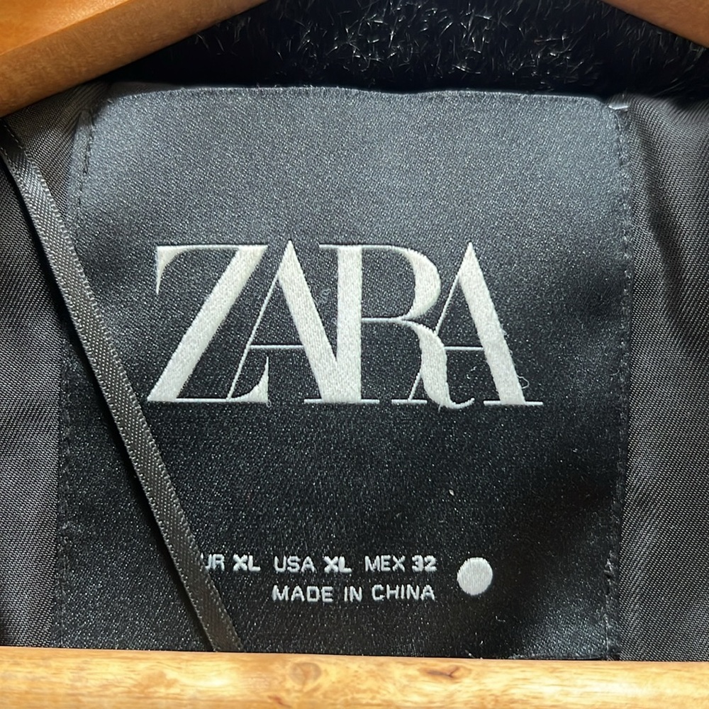 ZARA Faux Fur Jacket - Picture 3 of 12